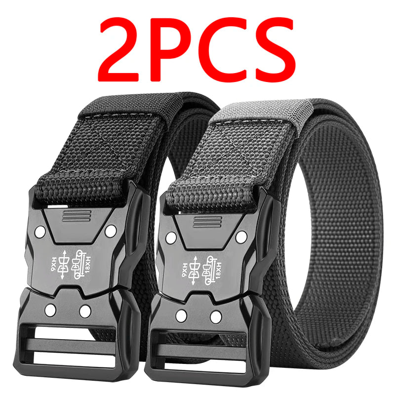 Cinto tático - Fivela automática durável, perfeito para aventuras ao ar livre, acessórios unissex para homens e mulheres